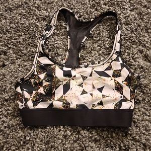 Splatter sports bra